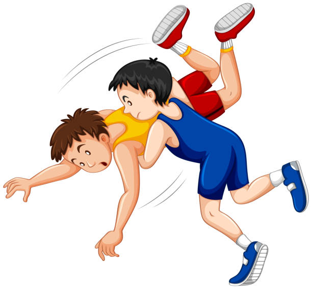 Wrestling clipart