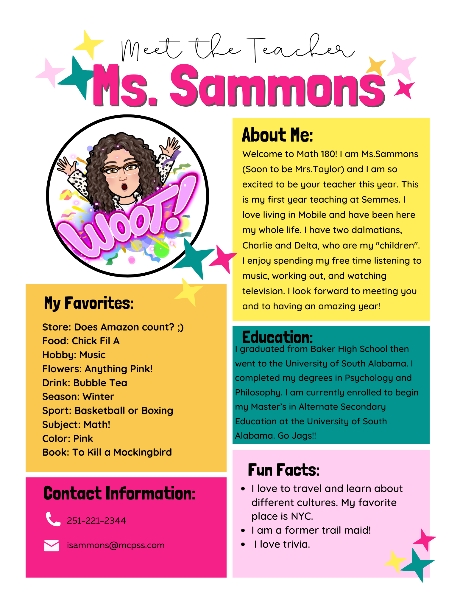 Meet Ms. Sammons