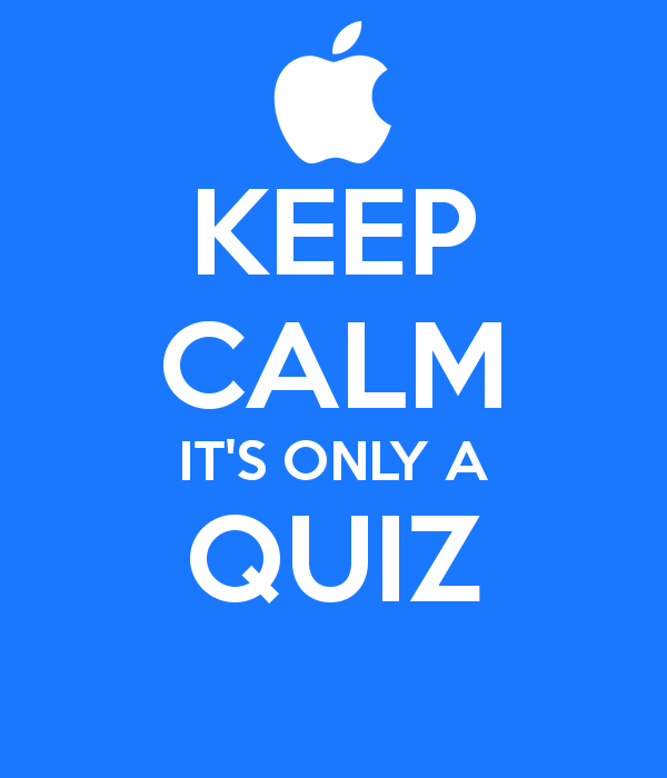 Keep Calm - It's Only a Quiz