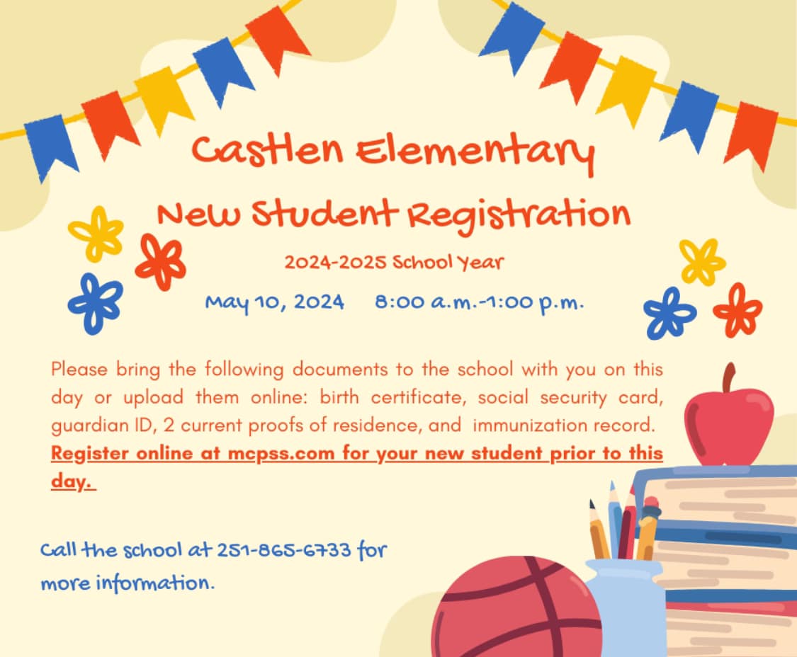 New Student Registration Information