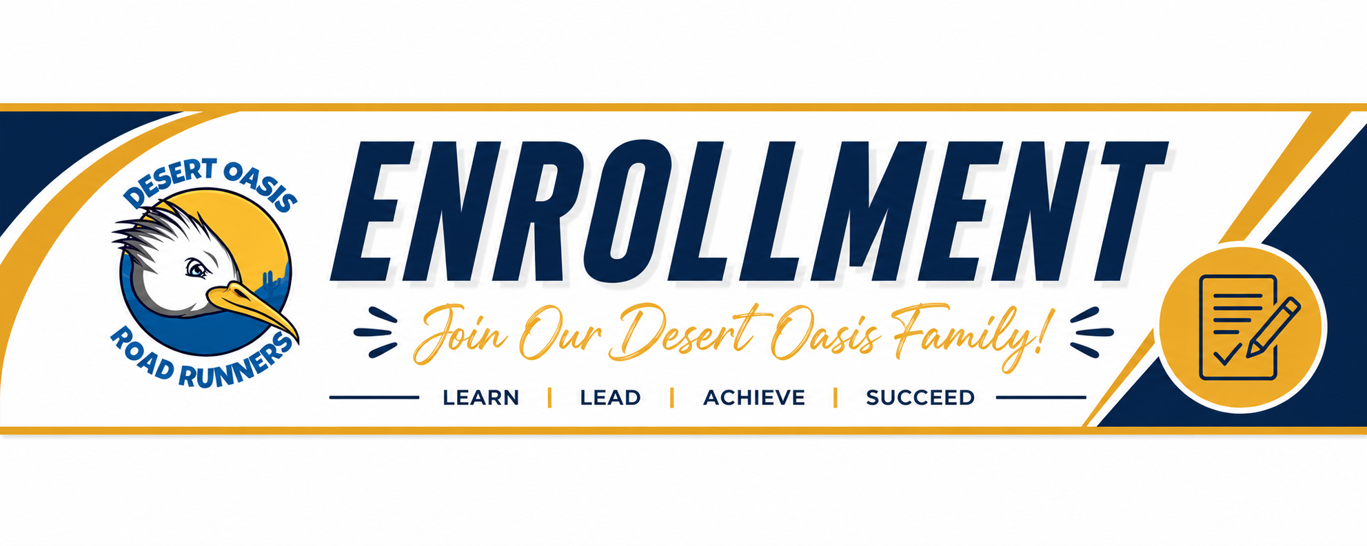 Enrollment Banner