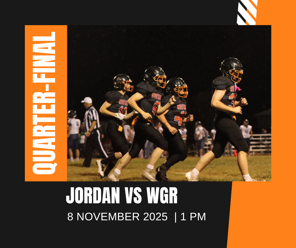 Quarter-Final Jordan vs WGR 8 November 2025 1 pm