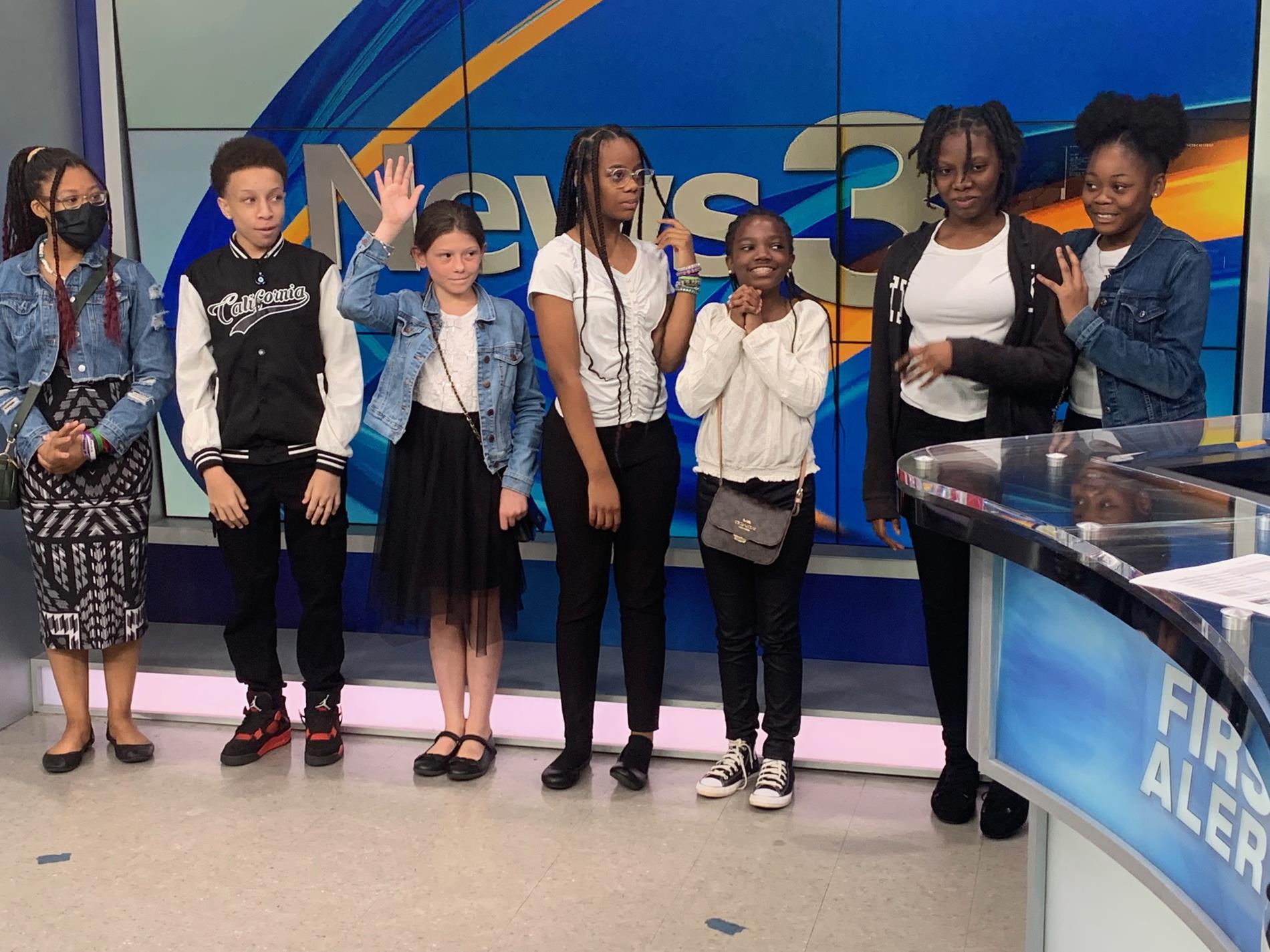 The Stewart County Schools’ Journalism Club visited WRBL 
