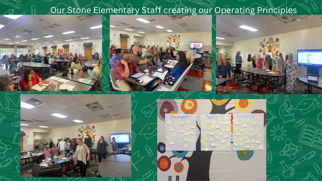 Staff creates Stone Elementary Operating Principles 