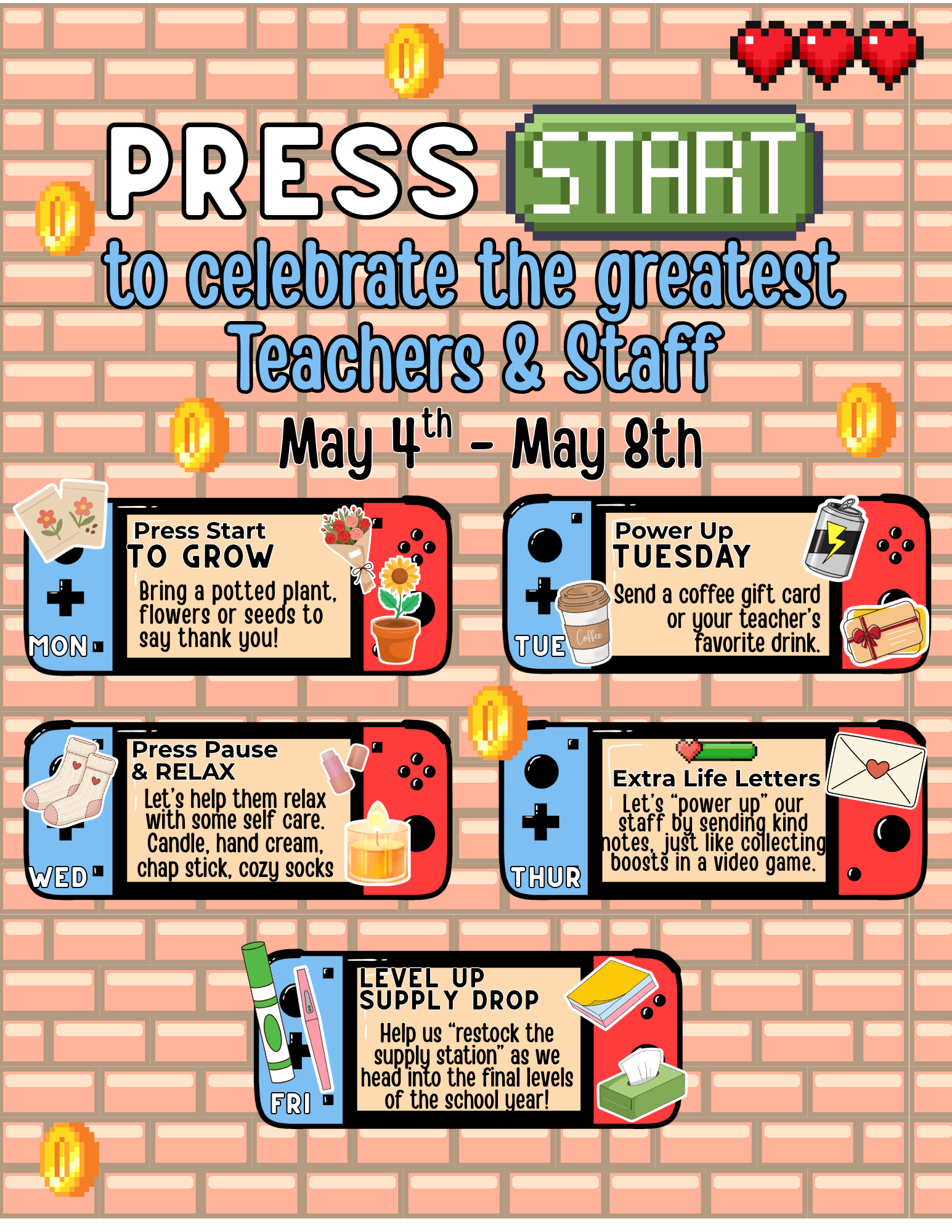 Teacher Appreciation Week Flyer