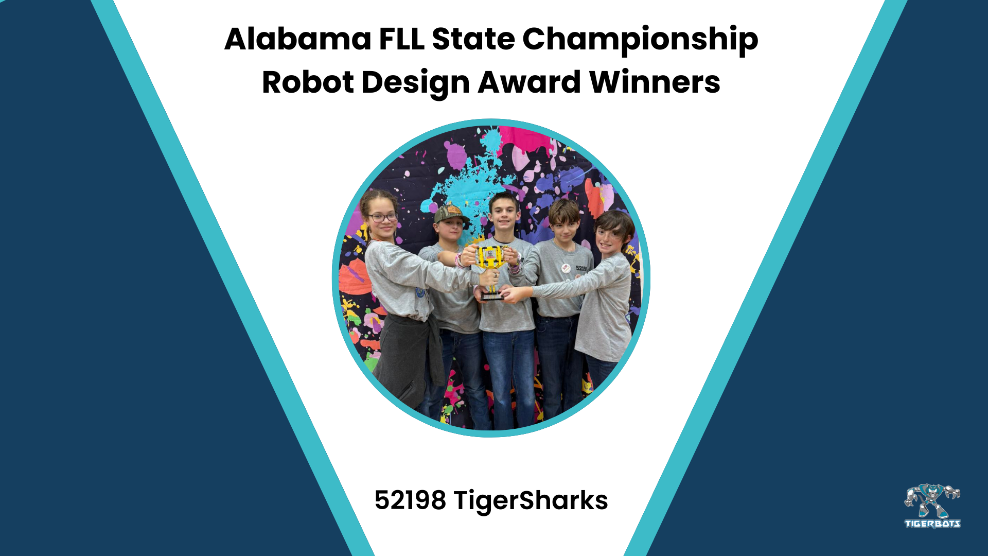 Robotics FLL State Robot Design Award Winners