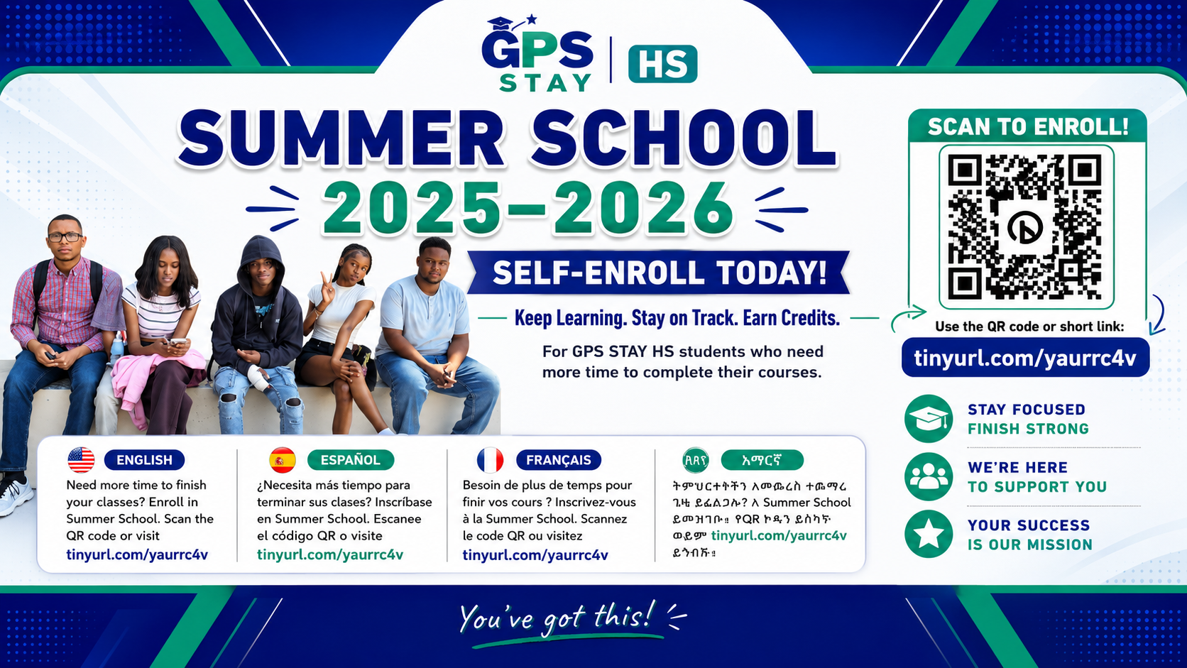 Enroll Summer School 2025-2026
