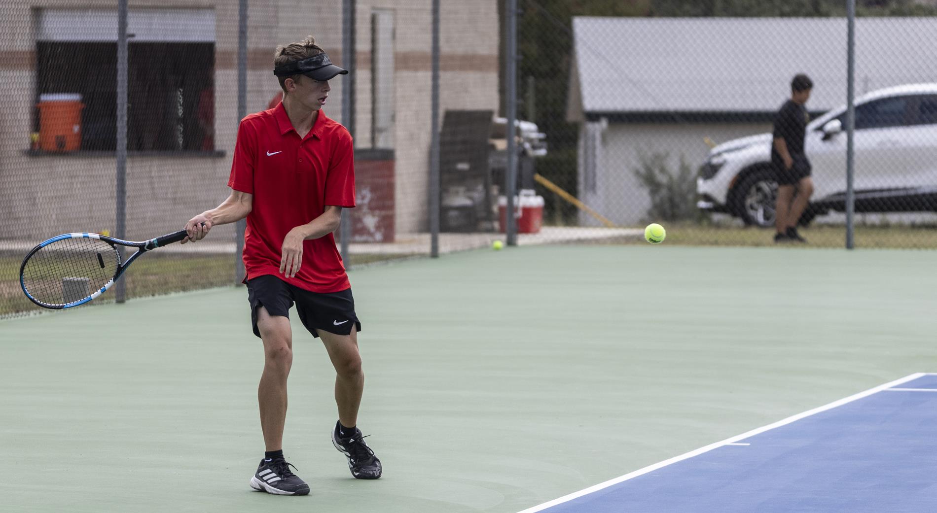 Ingram Tom Moore team tennis vs. Canyon Lake on Sept. 4, 2024