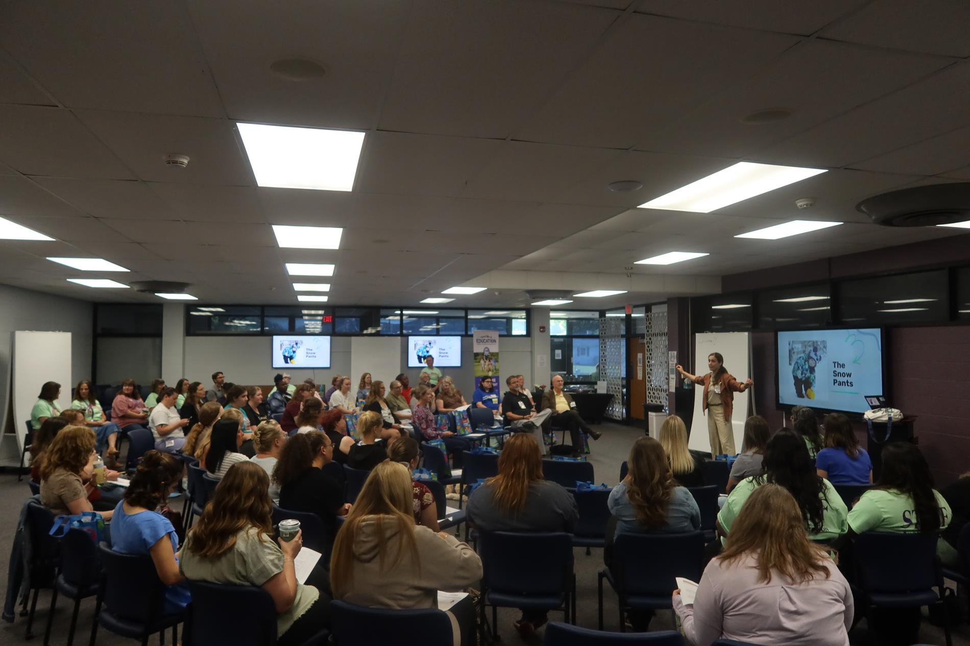 Raelene Ostberg presents at the Early Childhood Conference