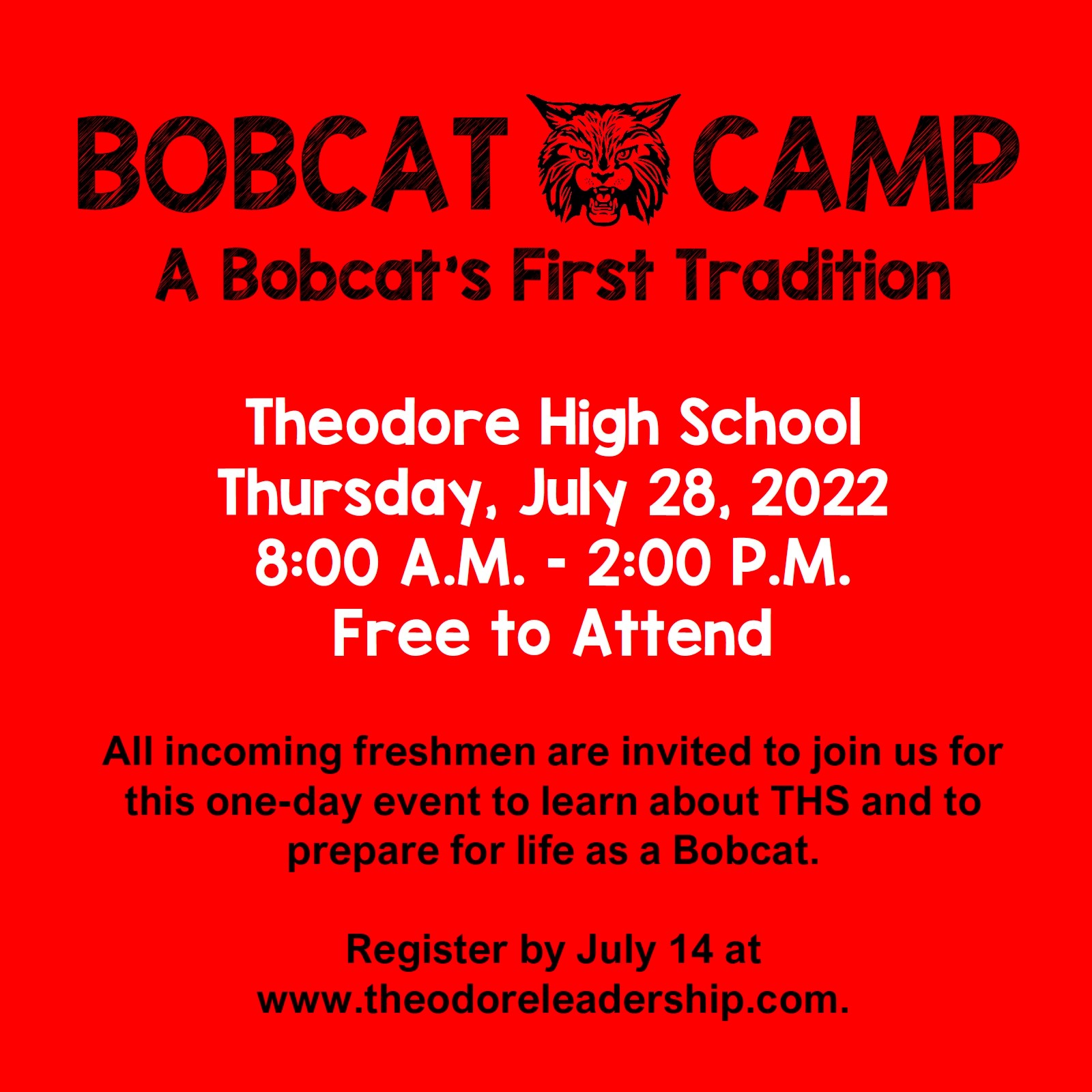 Bobcat Camp Information