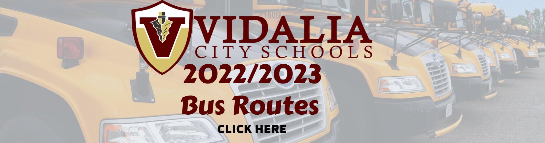 2022/23 School Bus Routes