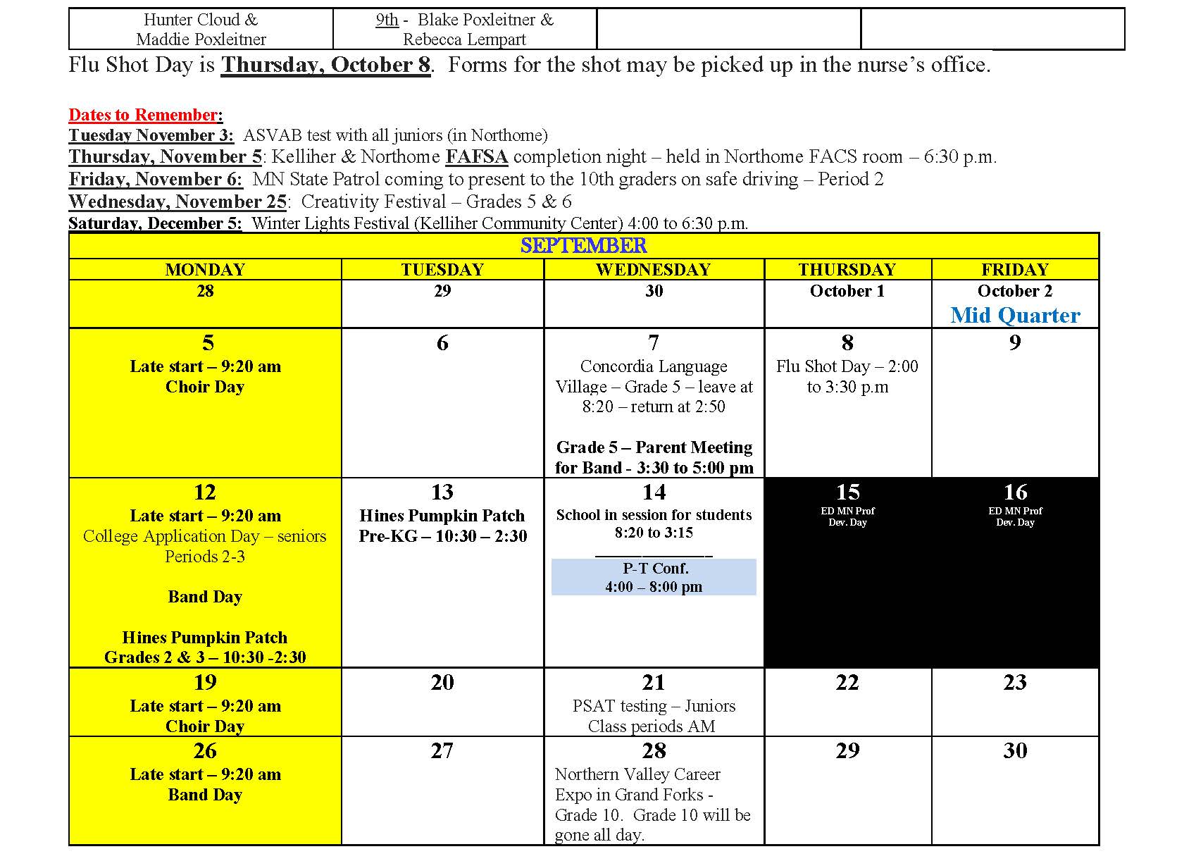 bulletin