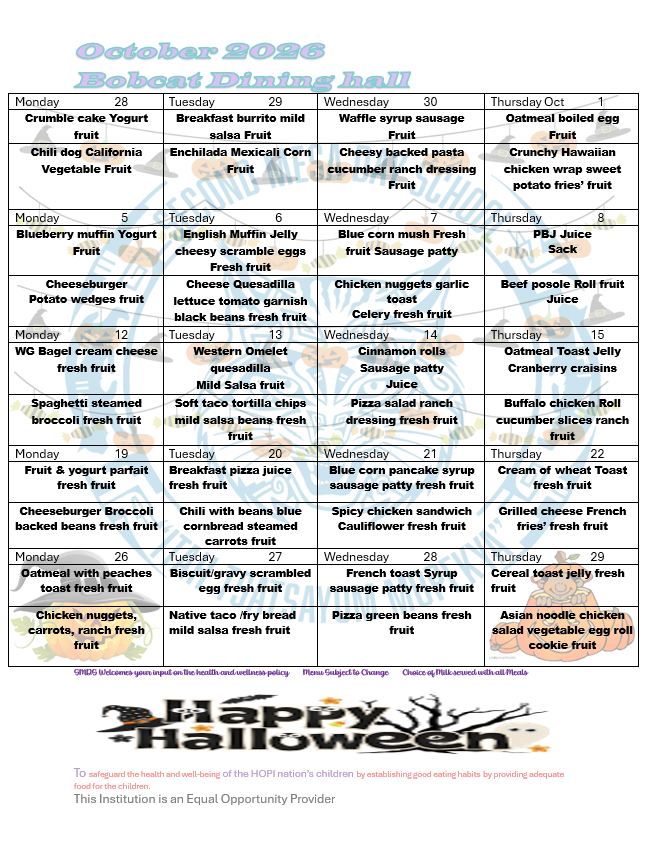 Food Menu