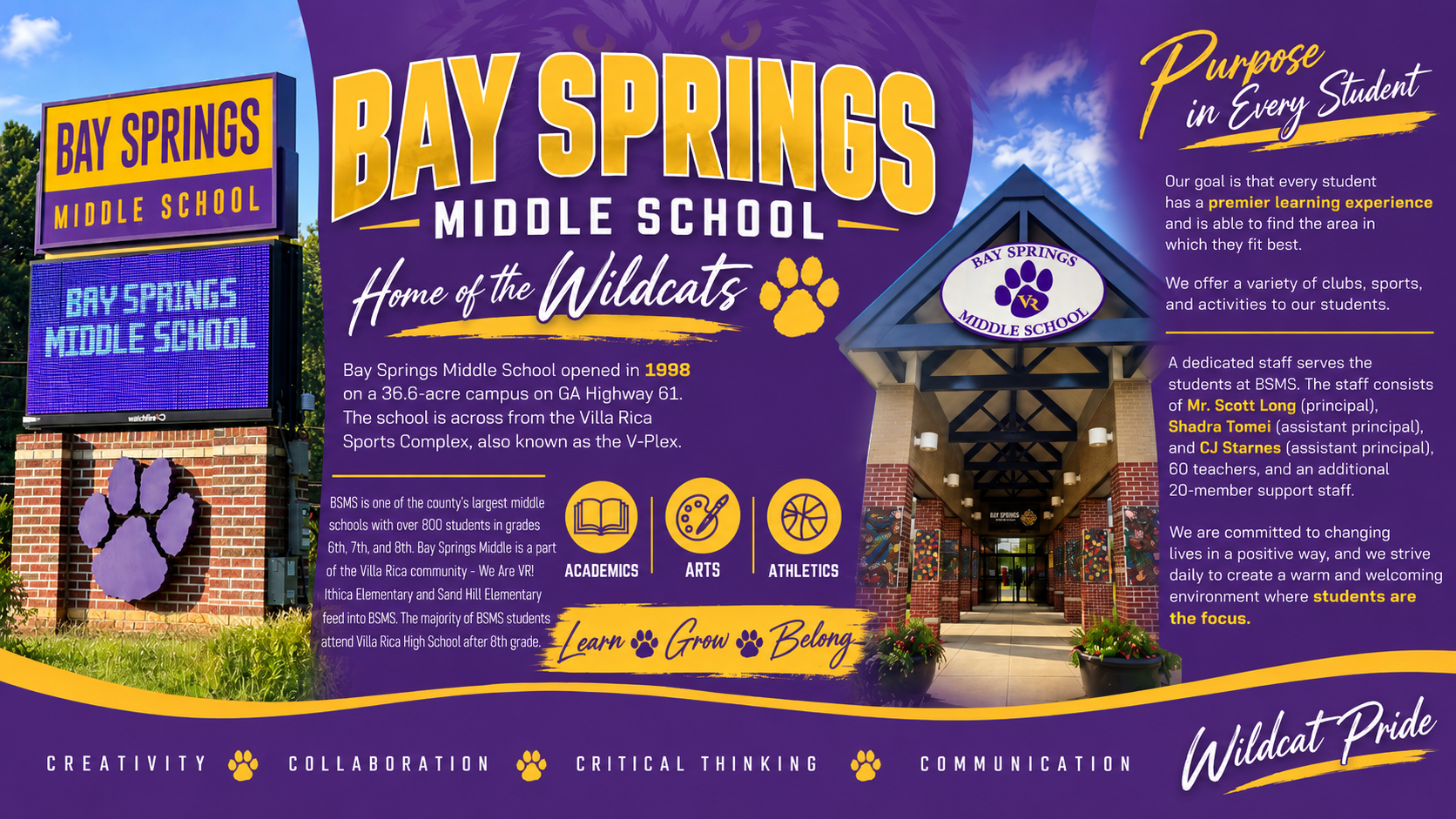 About Bay Springs Middle School