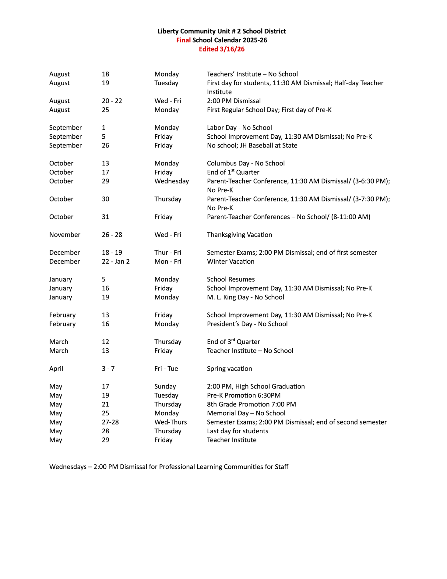 Updated 25-26 Calendar  3-18-26