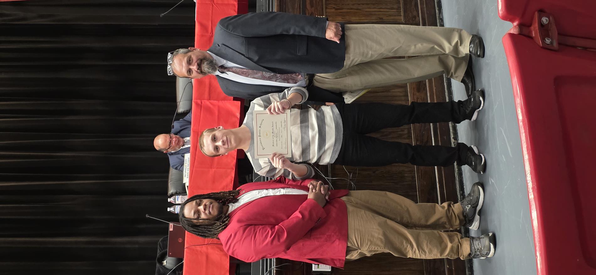 Student of the Month for October