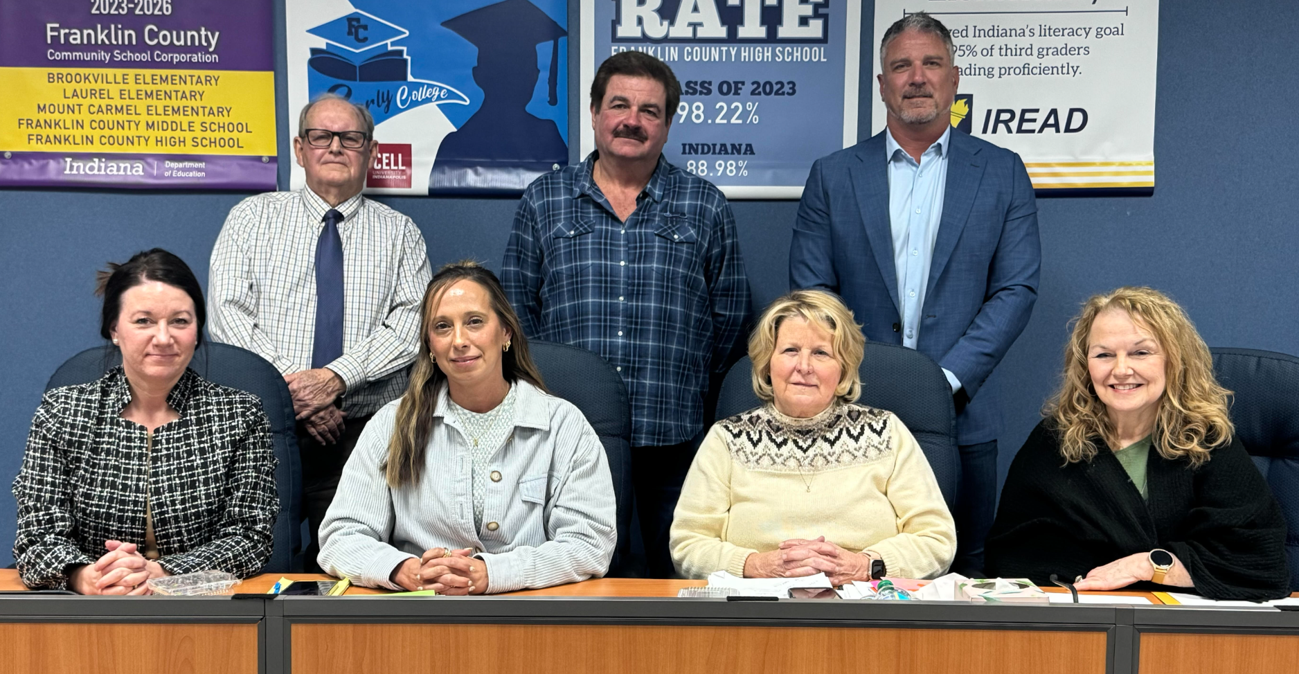 photo of school board members