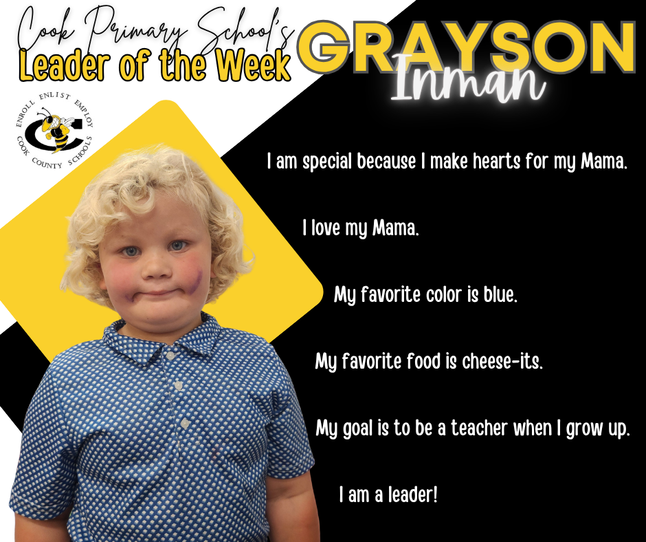 Leader of the Week Leader of the Week