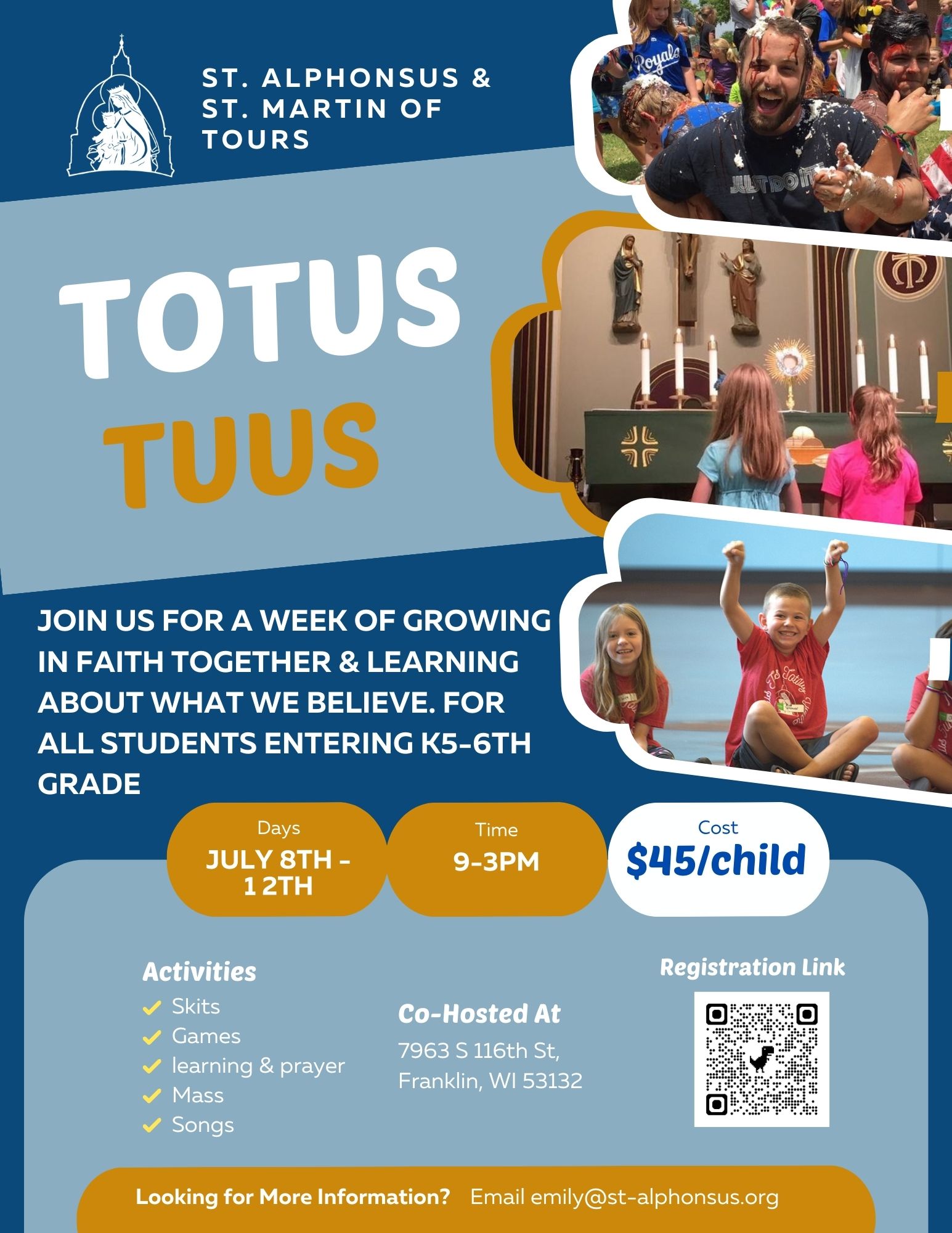 Register for Totus Tuus