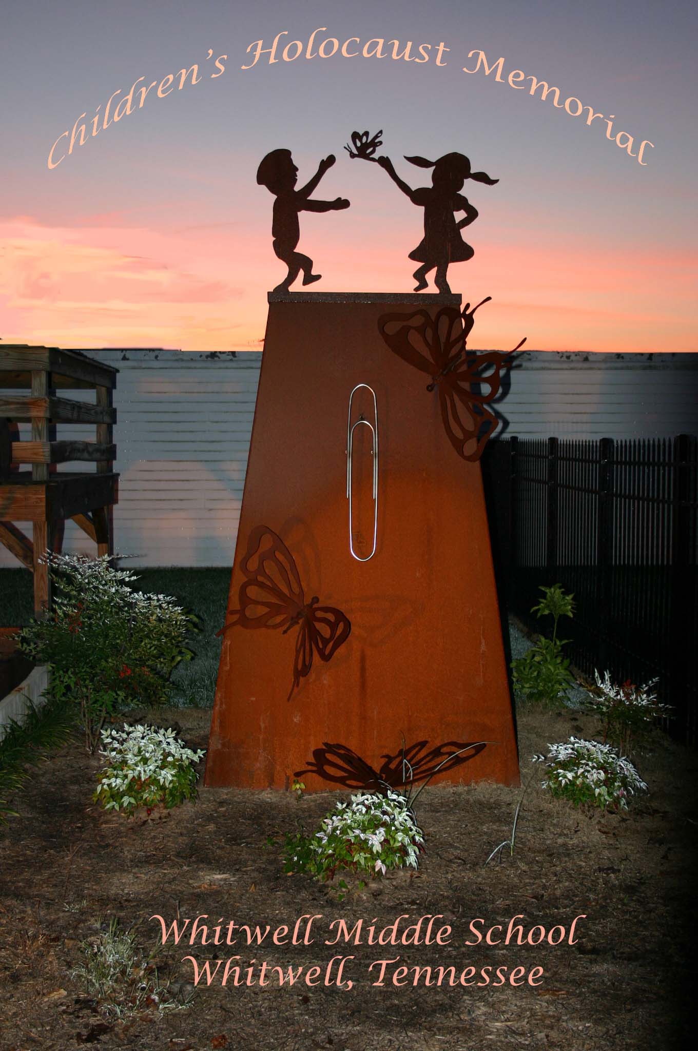 Statue dedicated to the children lost in the Holocaust