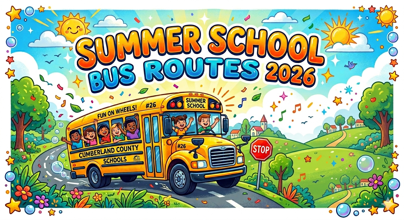 Summer School Bus Routes 2026 Image