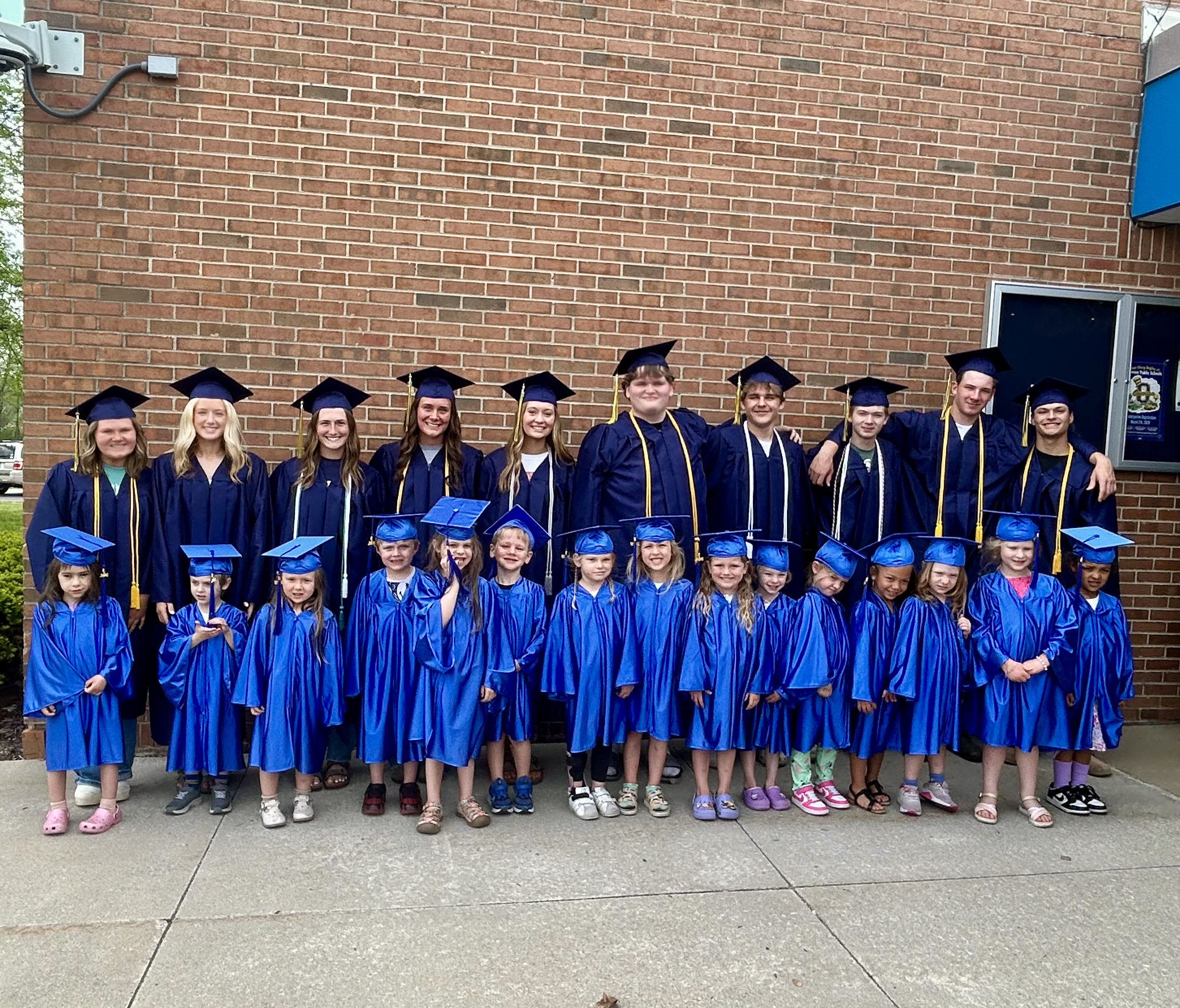 Bentley preschoolers and OHS Seniors 2026