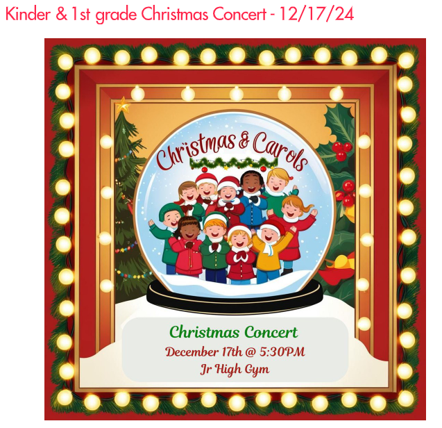 CHRISTMAS CONCERT