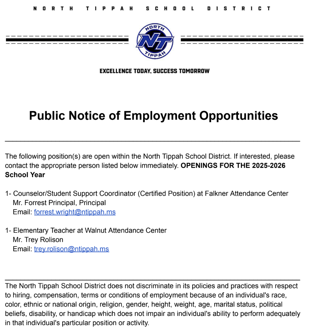 employment opportunity