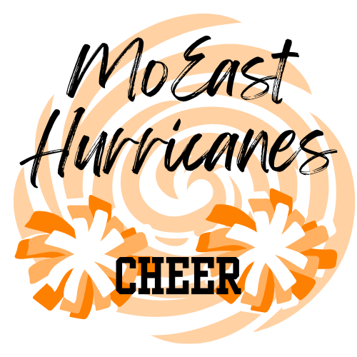 MoEast Hurricanes Cheer Hurricane with Pom Poms