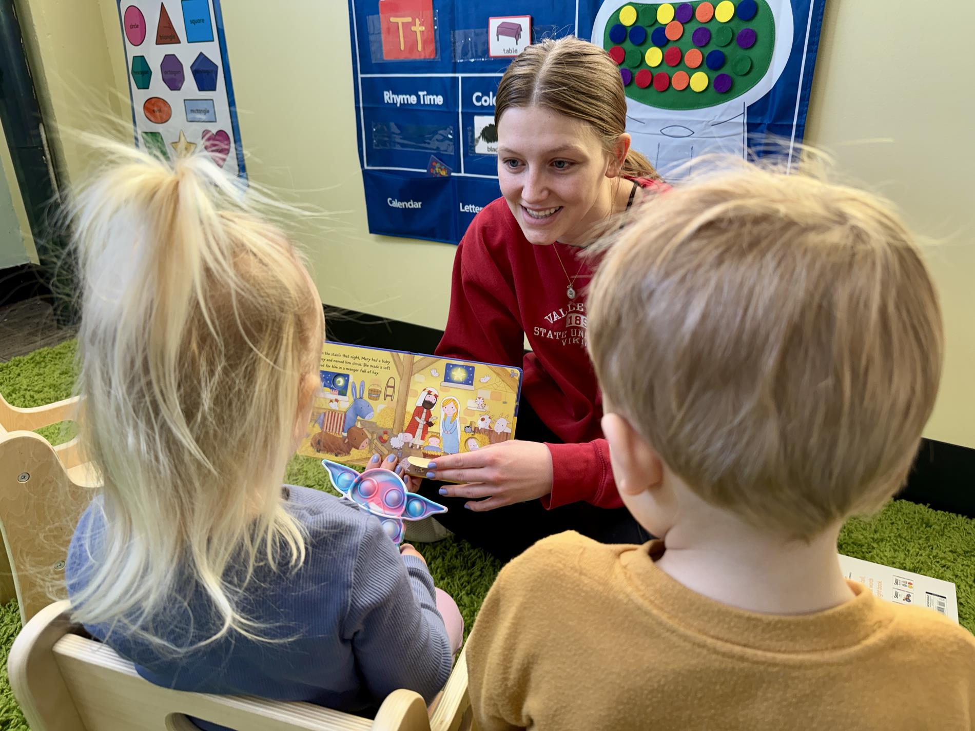 Arms around each other 