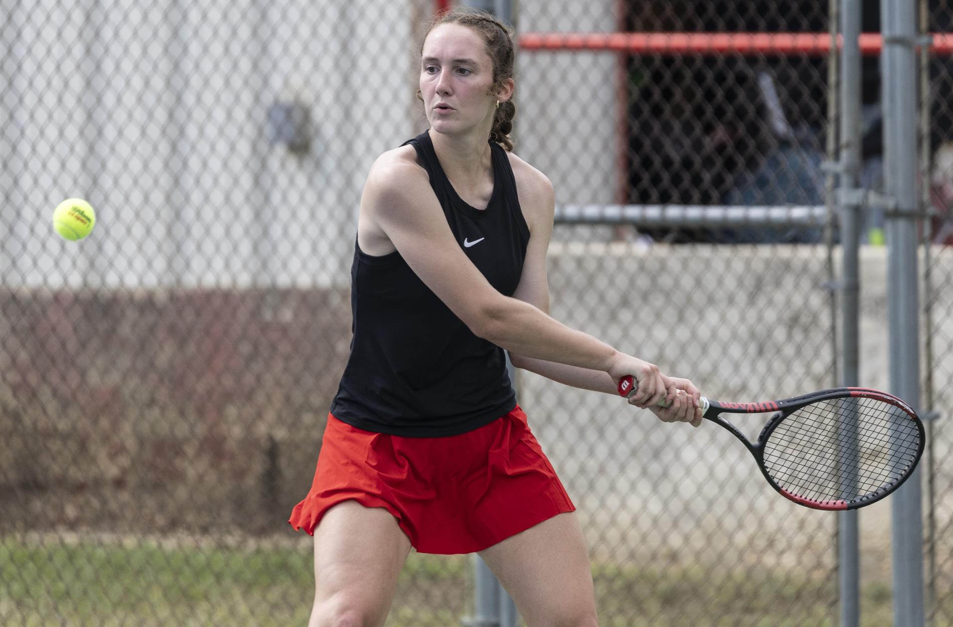 Ingram Tom Moore team tennis vs. Canyon Lake on Sept. 4, 2024