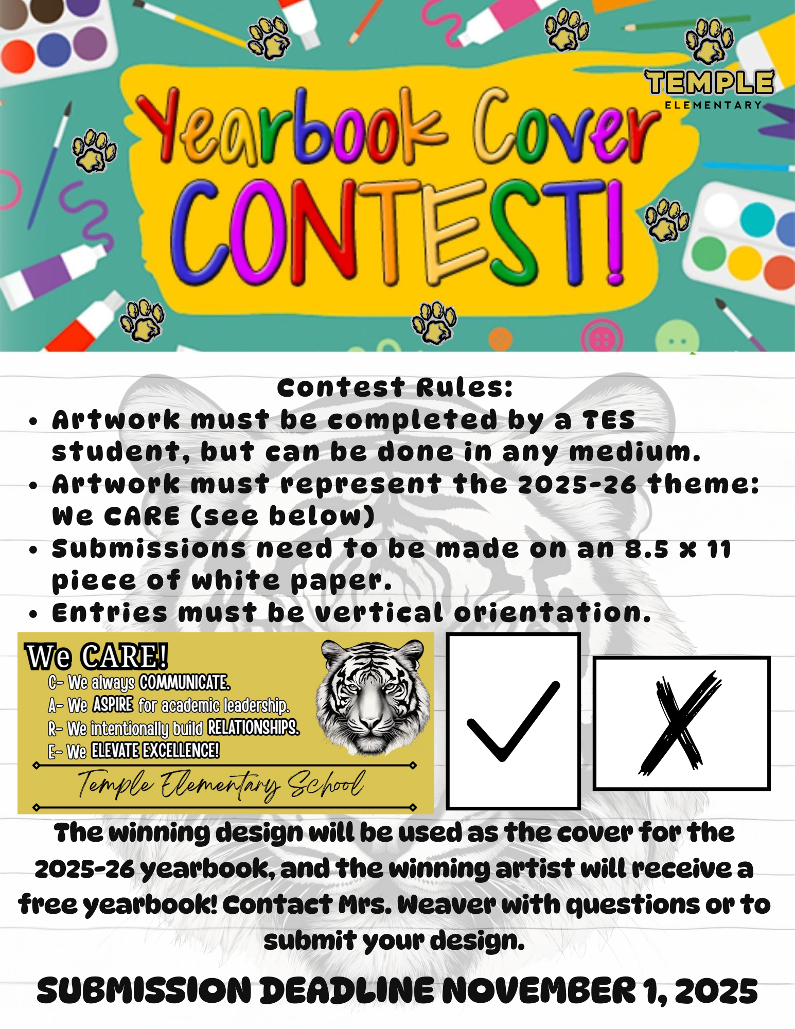 Yearbook Cover Contest Yearbook Cover Contest