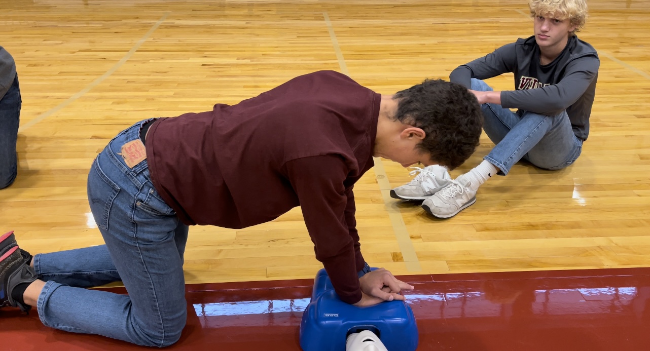 VHS Student Practice Hands Only CPR