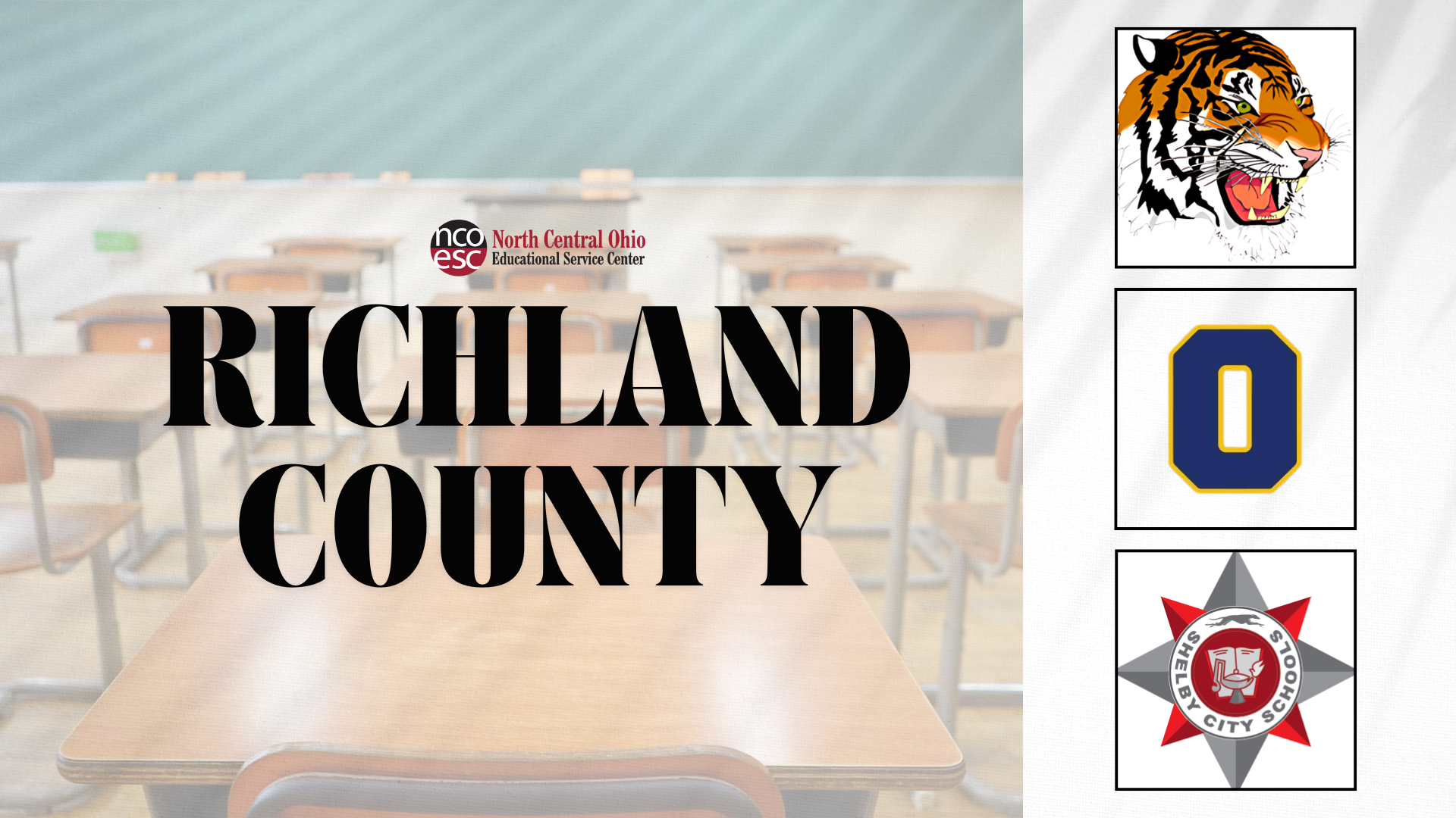 Richland County Member Districts: Mansfield City, Ontario, Shelby