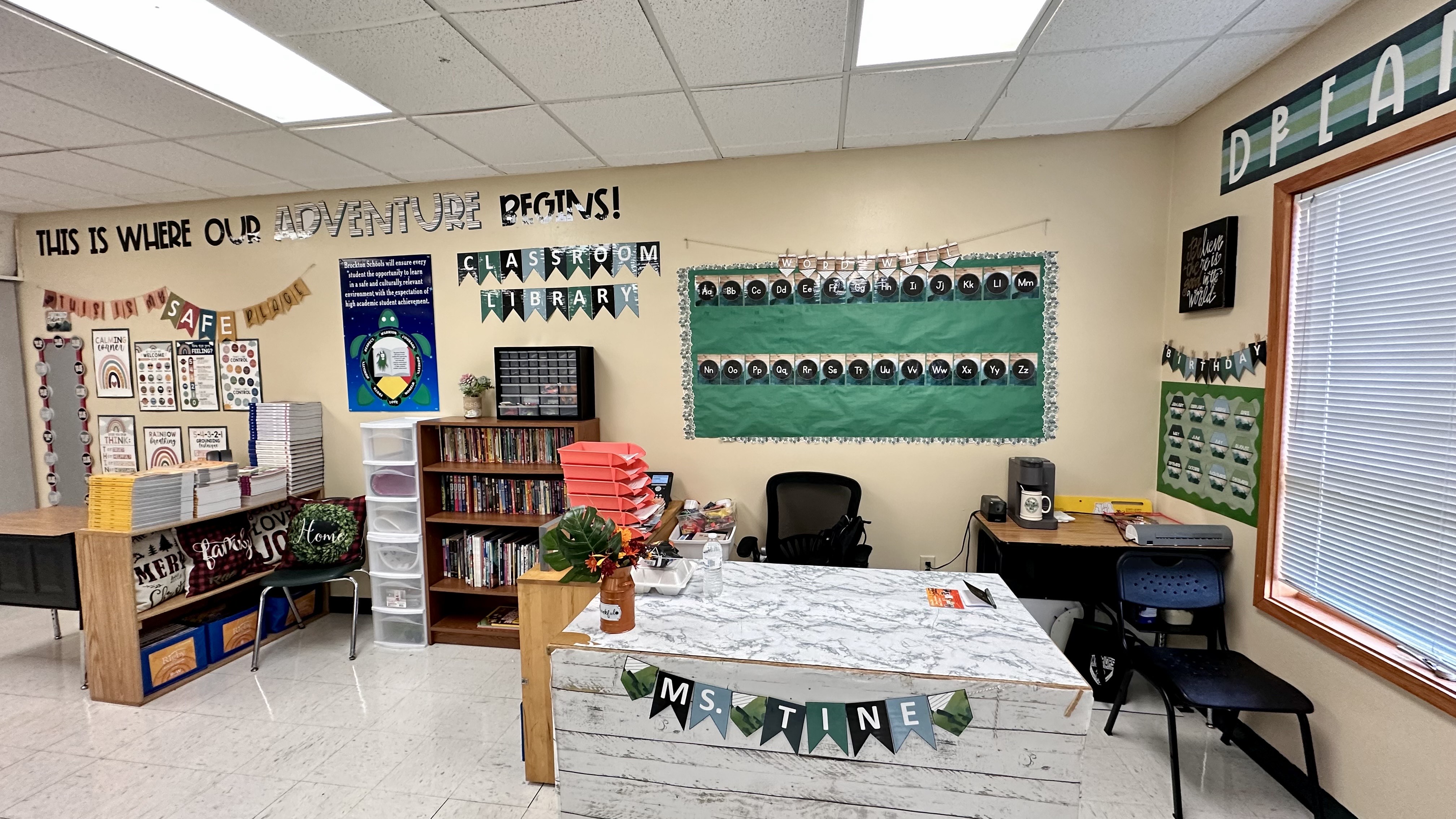 5th Grade classroom