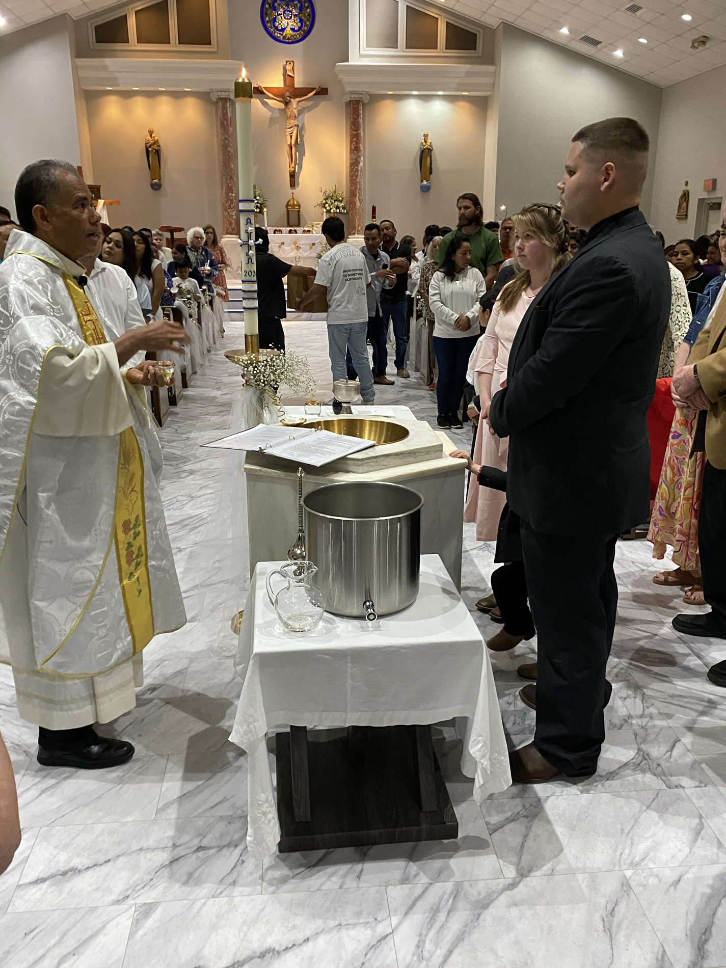Baptismal rite