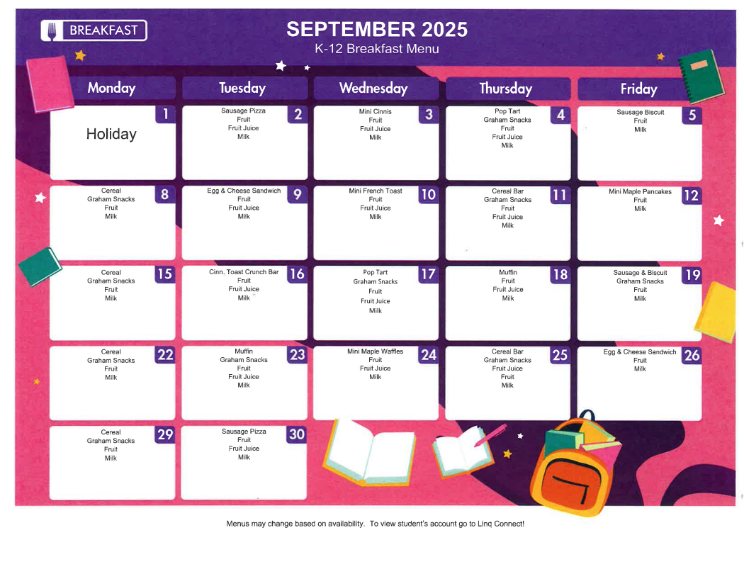 September K-12 Breakfast