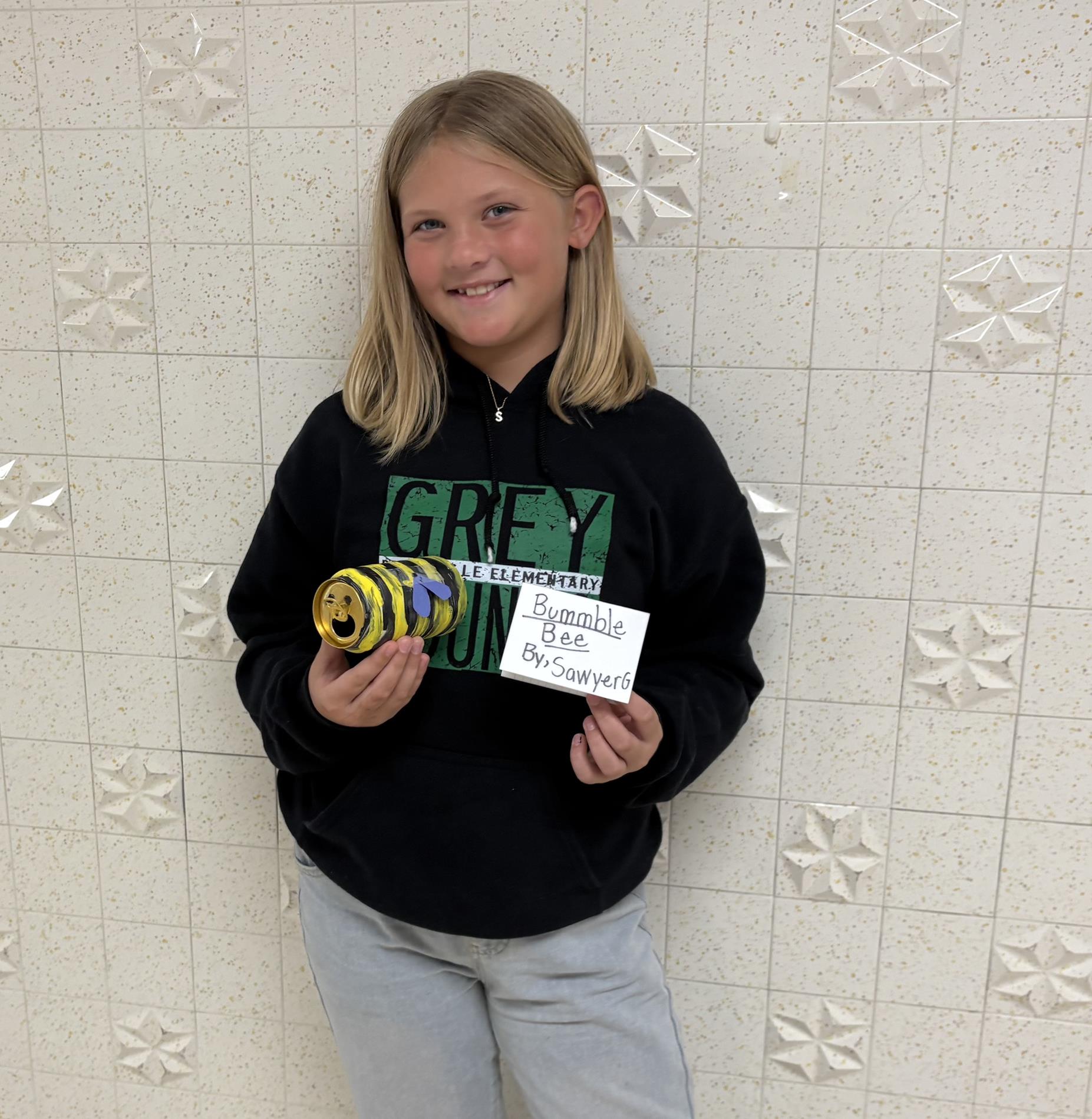 BES CARE Recycling club members recently made art from recycled/repurposed materials.  They are super creative and meant to inspire creativity and fun with items destined for the trash! 