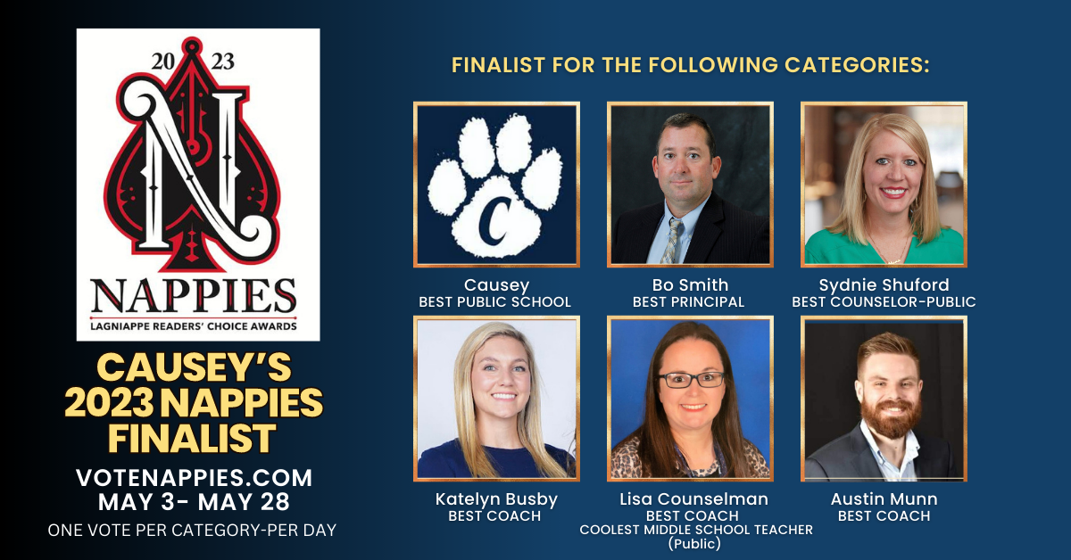 Causey Nappies Finalists
