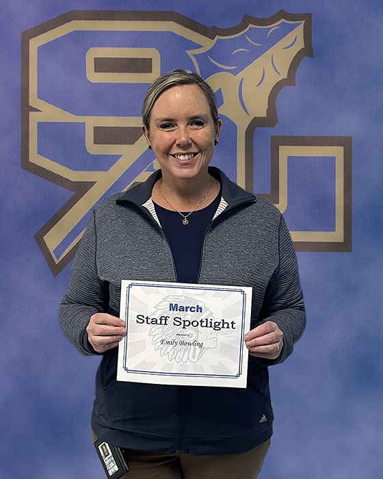 Mrs. E. Bowling March Staff Spotlight