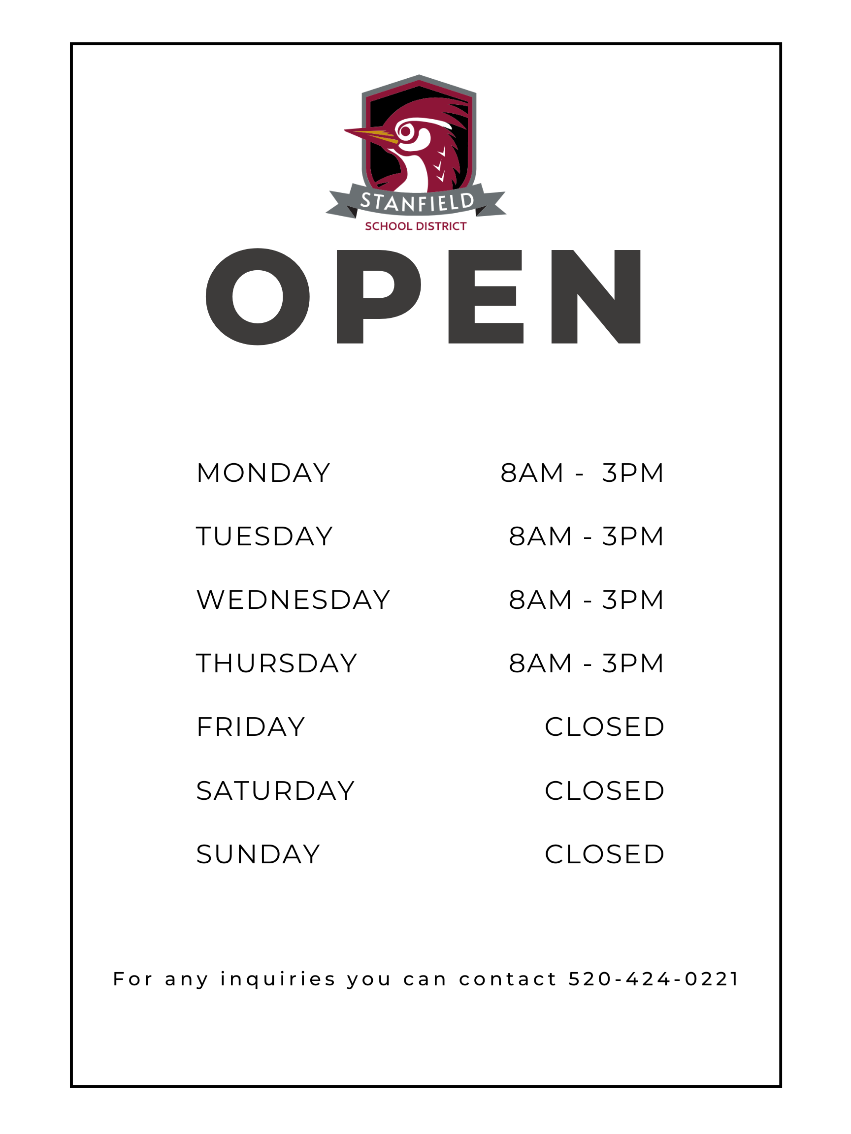 Operating Hours