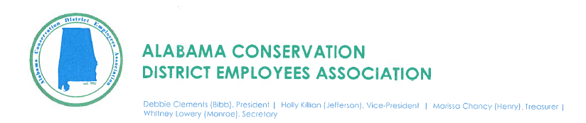 Alabama Conservation District Employees Association Scholarship 