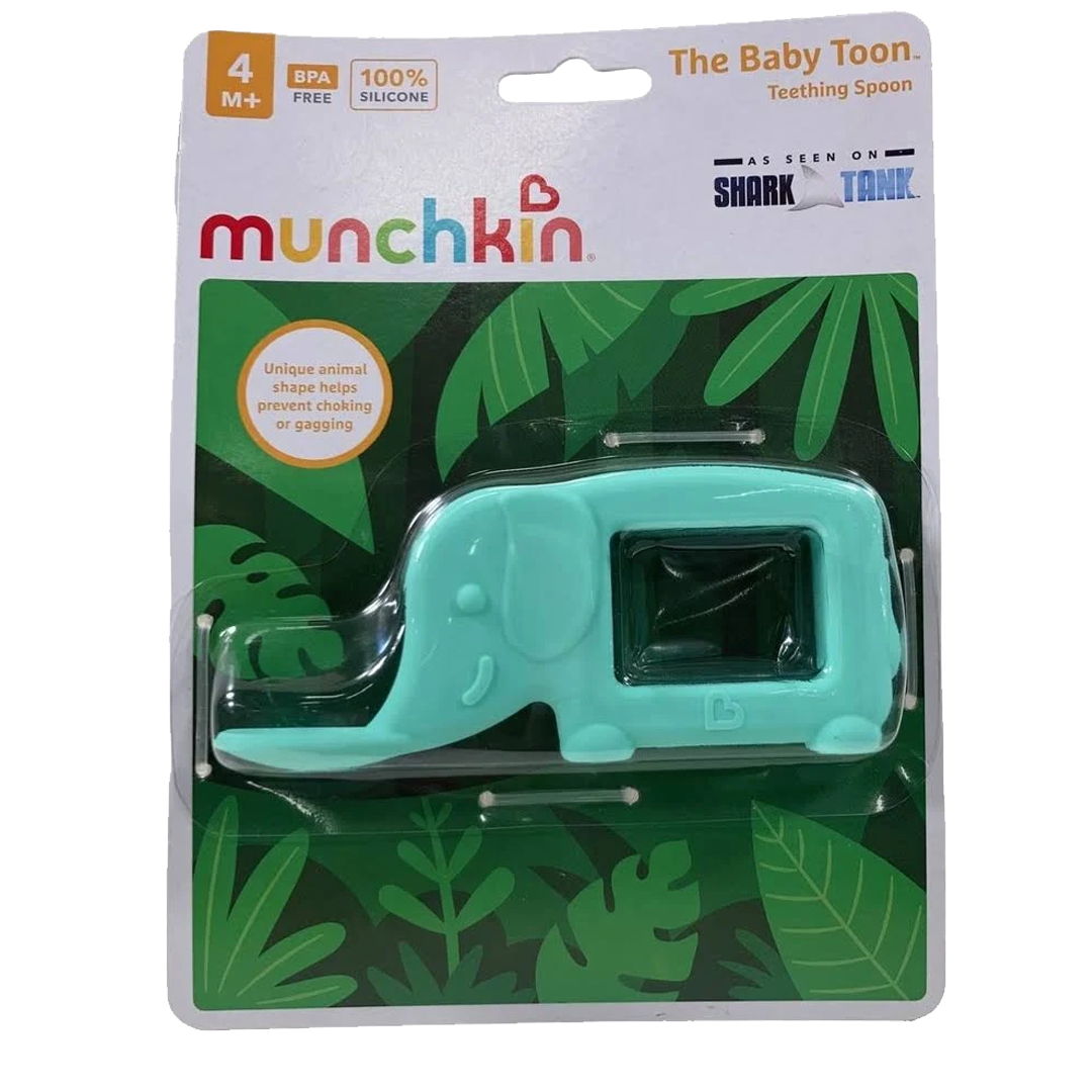 Elephant teether spoon