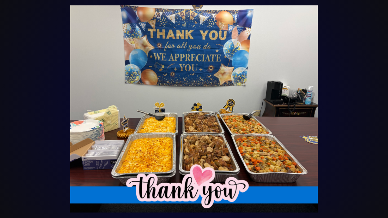Thank You McDermott Family