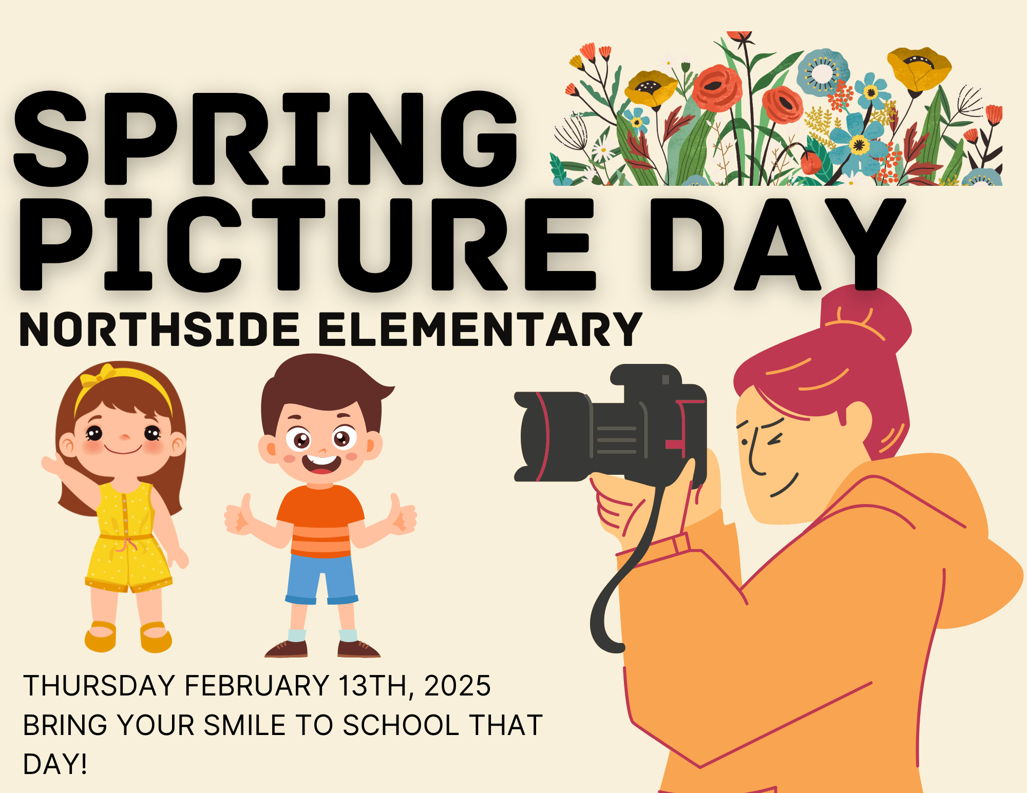 spring picture day february 13th, 2025