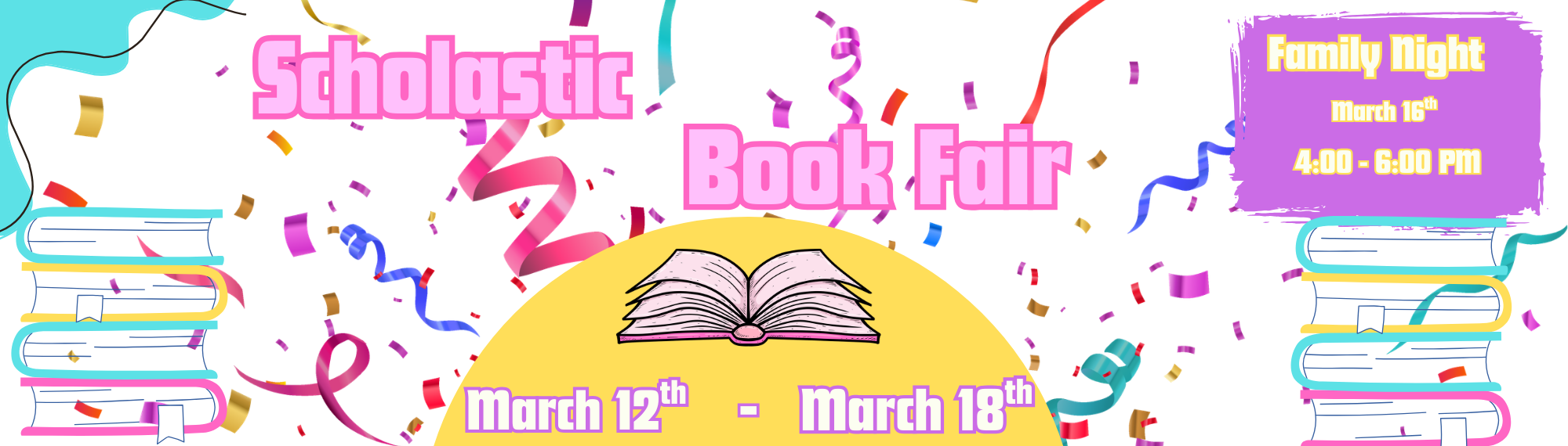 Scholastic Book Fair 2026