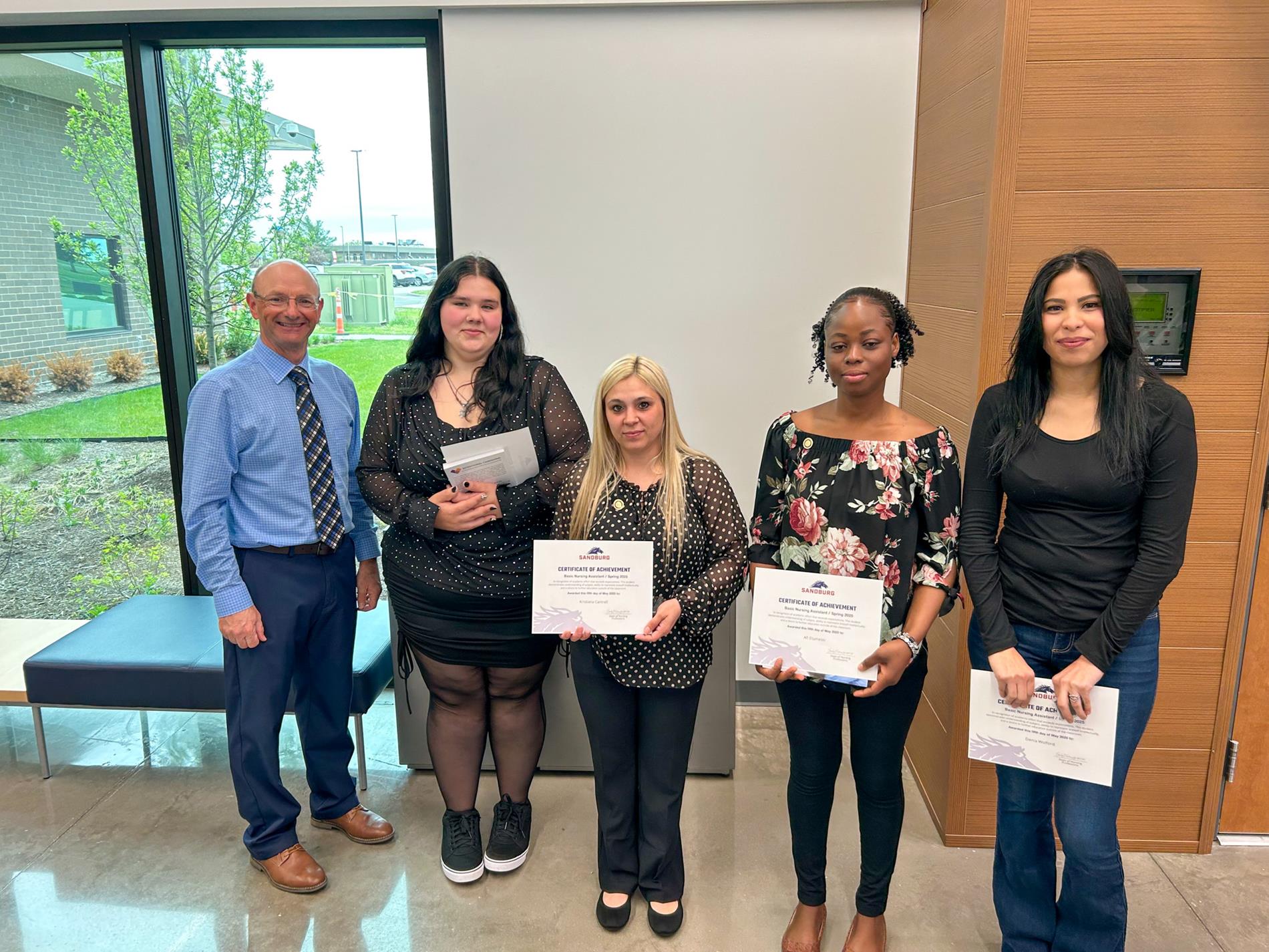 CNA Adult Ed students