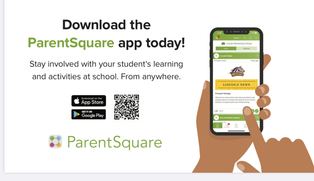 Stay informed by downloading the ParentSquare app today!