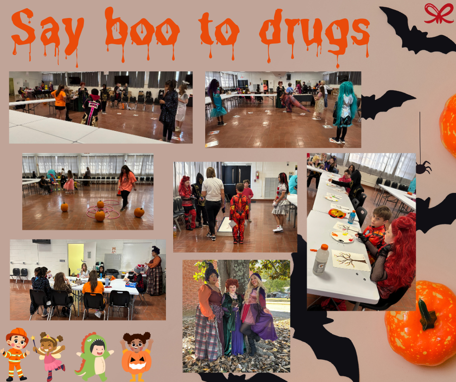 Say boo to drugs