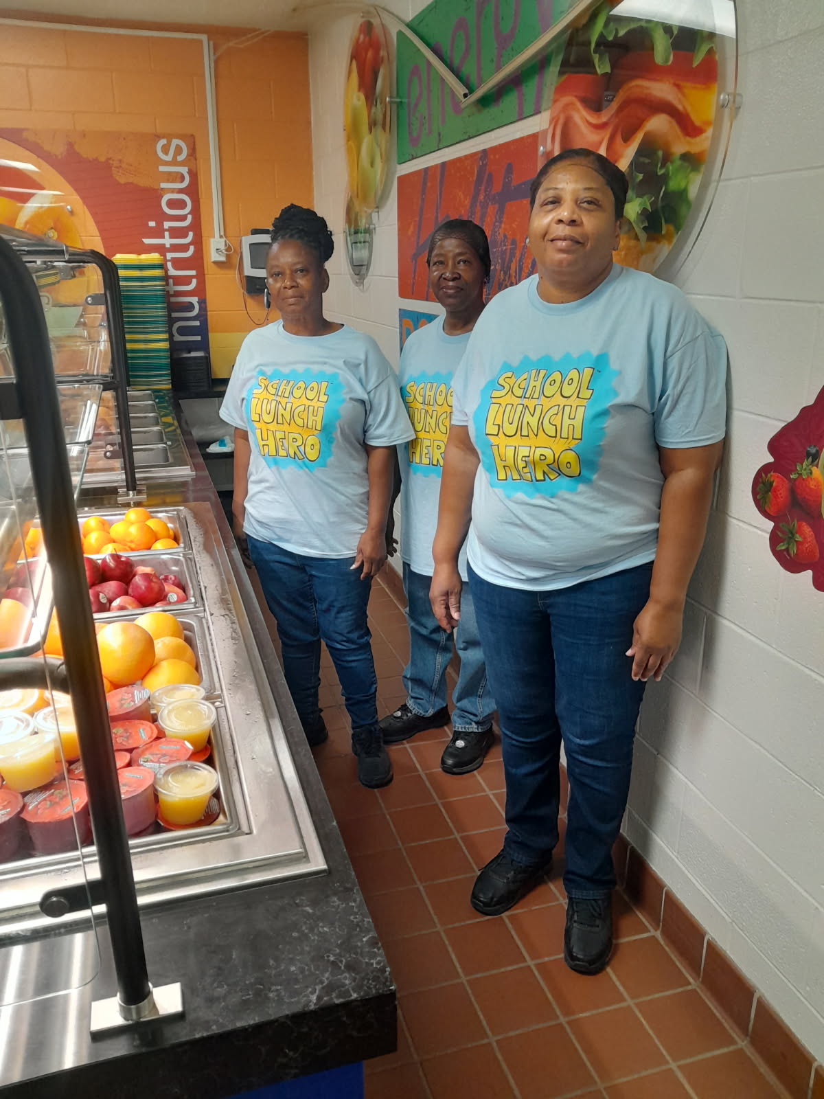 Food service cafeteria staff meeting picture Food service cafeteria staff meeting picture
